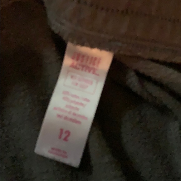 Navy green sweat pants size 12 girls - Picture 3 of 4